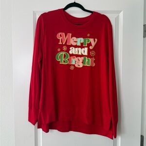 Holiday Time Vibrant Red Apparel